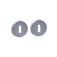 Intersteel Set van 2 sleutelrozettenTira rond RVS getrommeld - 0034.341086