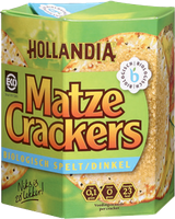 Hollandia Biologische Matze Crackers Spelt 100gr - thumbnail