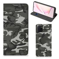 Samsung Galaxy Note 10 Lite | Hoesje met Magneet | Army Light
