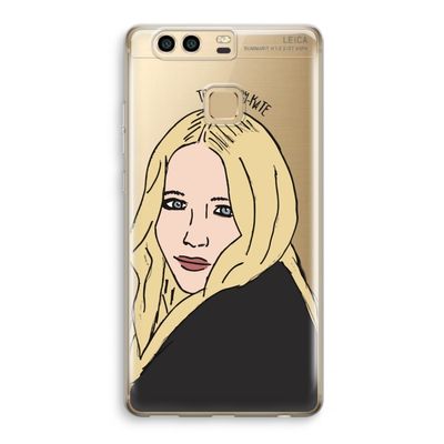 Mary Kate: Huawei P9 Transparant Hoesje