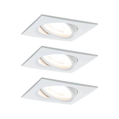 Paulmann 93472 Inbouwlamp Set van 3 stuks 19.5 W Wit (mat)