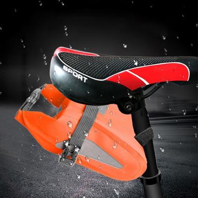 Buiten waterdichte multifunctionele PVC tas Tool Bag voor fiets (oranje)