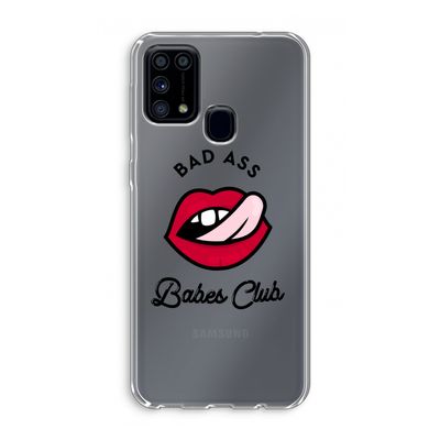 Badass Babes Club: Samsung Galaxy M31 Transparant Hoesje