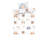 LIVARNO home Baby dekbedovertrek 60 x 120 cm (Regenboog)