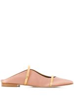 Malone Souliers Maureene pointed strap mules - Tons neutres - thumbnail