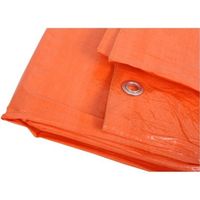 Oranje afdekzeil / dekkleed 2 x 3 m - Afdekzeilen - thumbnail