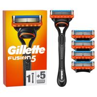Gillette Gillette Fusion 5 Scheerhouder + 5 Fusion scheermesjes