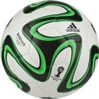 Adidas Voetbal Brazuca Replica Glider wit zwart groen