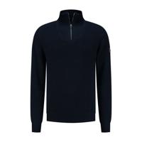Travelin' Men - Mock neck - Marine - Maat XXL