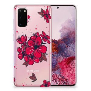 Samsung Galaxy S20 TPU Case Blossom Red