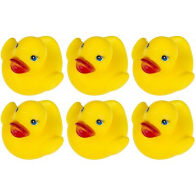 Duckiez badeendjes - 36x st - geel - 5,5 cm - badspeelgoed - Speelgoed - Badspeeltjes