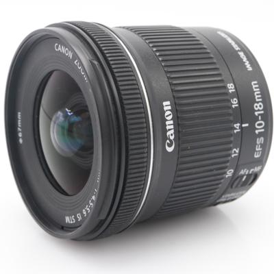 Canon EF-S 10-18mm F/4.5-5.6 IS STM occasion