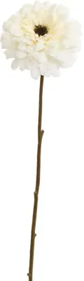 Pure Royal kunsttak zinnia 70cm crème