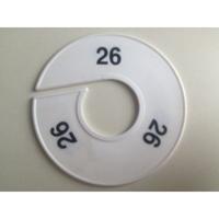 Maatring 11cm wit/zwart 26