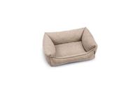 Beeztees memory foam zia - hondenmand - beige - 60x40x20 cm - thumbnail