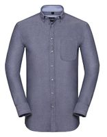 Russell Z920 Men`s Long Sleeve Tailored Washed Oxford Shirt