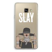 Slay All Day: Samsung Galaxy A3 (2016) Transparant Hoesje - thumbnail