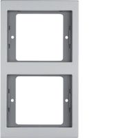 Berker 13237003 veiligheidsplaatje voor stopcontacten Aluminium