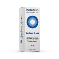 Lactase Drops - 14 ml | Lactose Intolerantie | Bevat vloeibaar Lactase enzym dat helpt bij het verteren van Lactose | Lactose-vrij koken | Intoleran