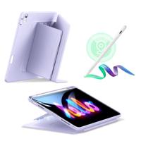 iPad Air 11" (M3) 2025 Bundle Flip Magnetic Case with Geo Digital Pencil - Light Purple