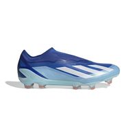 adidas X Crazyfast.1 Veterloze Gras Voetbalschoenen (FG) Blauw Lichtblauw Wit