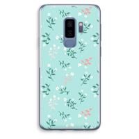 Small white flowers: Samsung Galaxy S9 Plus Transparant Hoesje - thumbnail