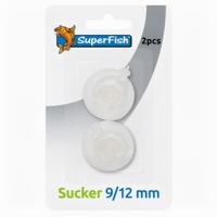 Superfish Zuiger Duo-Pack 9/12mm - Essentiële Zuignappen voor Aquarium Slangen