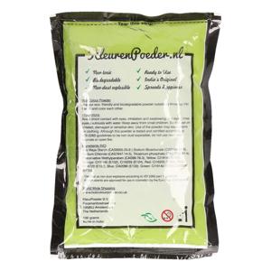 Zakje Holi kleurpoeder - groen - 100 gram - feestartikelen - Heilig Indiaas kleurenpoeder