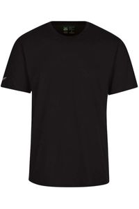 TRIGEMA Comfort Fit T-Shirt ronde hals zwart, Effen
