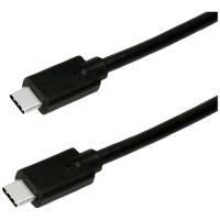 Roline green USB-kabel USB 3.2 Gen2x2 USB-C stekker, USB-C stekker 1.00 m Zwart Halogeenvrij, TPE-mantel 11.44.9071 - thumbnail
