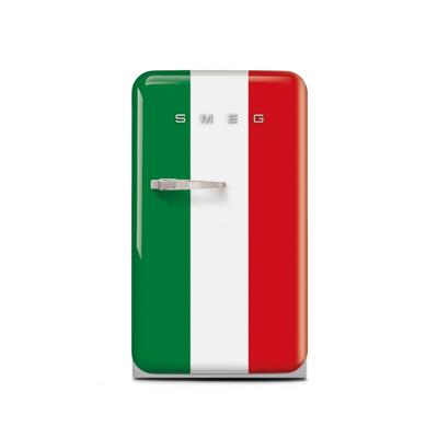 Smeg FAB10HRDIT5 italiaanse vlag Koelkast zonder vriesvak