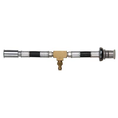 KS Tools 150.2364 Manometer-aansluitslang met 1/4 slangaansluiting voor universeel gebruik met 3/8 en 5/16 hogedrukslangaansluitingen