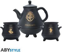 Harry Potter - Hogwarts Teapot with Cauldrons Set - thumbnail