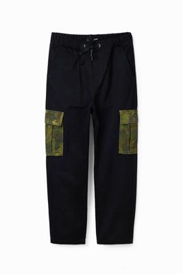 Cargobroek met zakken - BLACK - 11/12