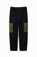 Cargobroek met zakken - BLACK - 11/12