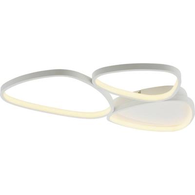 Just Light 14049-16 PEBBLES LED-plafondlamp LED LED vast ingebouwd 26.5 W Wit