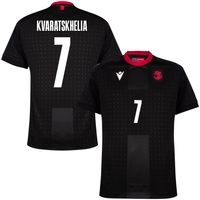 Georgië Shirt Uit 2023-2024 + Kvaraskhelia 7 (Fan Style)