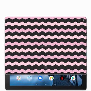 Lenovo Tab E10 Hippe Hoes Waves Roze