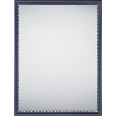 Spiegel - Trion Nore - Lijstspiegel - Rechthoek - 34x45cm - Zwart/Goud - Kunststof