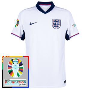 Engeland Dri-Fit ADV Authentic Shirt Thuis 2024-2025 + Euro 2024 Badges