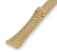 Horlogeband Casio A159WGEA-1EF / 10396378 Staal Doublé 18mm