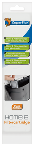 Superfish Home 8 Filtercassette - Eenvoudige Maandelijkse Vervanging voor Heldere Aquariums