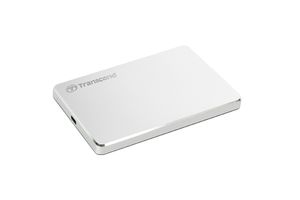 Transcend StoreJet 25C3S externe harde schijf 1 TB 2.5" USB Type-C 3.2 Gen 1 (3.1 Gen 1) Zilver