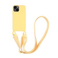 Vivanco Necklace Smartphone ketting Apple iPhone 13 Mini Geel Inductieve lading, Stootbestendig