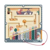 Dinosaur Egg Maze - TOP HELDER - Magnetische pen - Sorteren - Kleuren - Cijfers