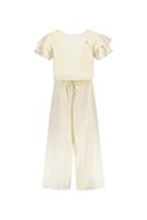 Le Chic zomer jumpsuit meisjes - creme wit - Daisy