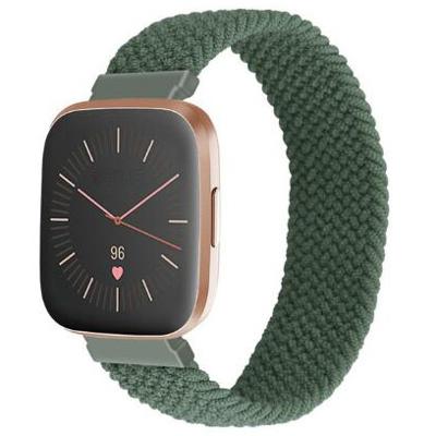 Fitbit Versa Nylon Gevlochten Solo Band - Inverness Groen Fitbit Versa Nylon Gevlochten Solo Band - Inverness Groen