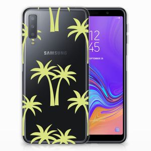 Samsung Galaxy A7 (2018) TPU Case Palmtrees