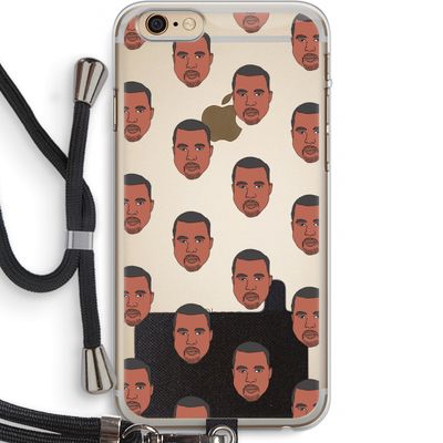 Kanye Call Me?: iPhone 6 PLUS / 6S PLUS Transparant Hoesje met koord