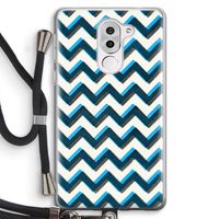 Onderbroken lijn: Honor 6X Transparant Hoesje met koord